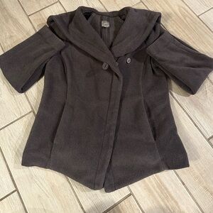J.Jill hooded coat- small petite